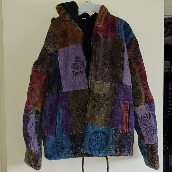 Nepalese patchwork jacket - Picture 1 of 5